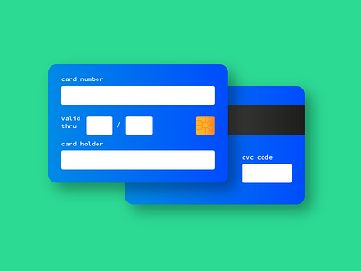 Daily UI #002 Credit Card Checkout card checkout credit daily dailyui design ui web