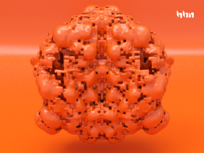 Noise Red HD 3d bubbles cg hbn noise red skulls