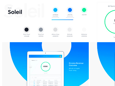 Brand guide revisited brand font gradient guide palette type web