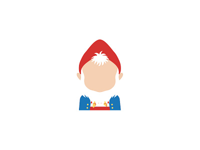 Big Ears Illustration 2d cartoon character design flat gnome illustration minimal noddy vector