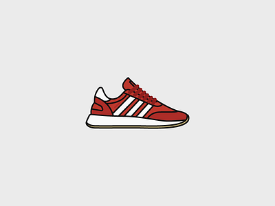 Adidas Iniki adidas illustration iniki shoe sneaker