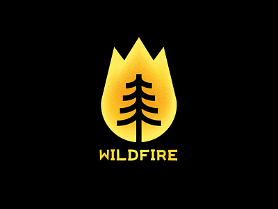 30 days 30 logos / #27 branding design fire flat icon logo logotype simple typography