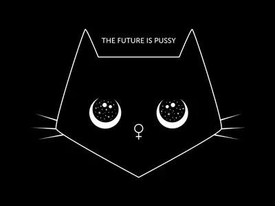 Women's History Month Campaign cat female female symbol feminism future illustration illustrator kitten logo pussy venus women