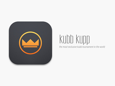 Daily UI #005 - App Icon app icon dailyui icon kubb kubb kupp launcher icon