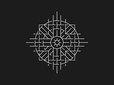 Easter Line Work cross easter jesus line art resurrection stained glass tomb