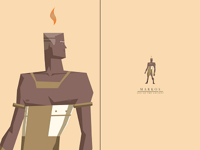 Markos, Son of the Ancient characterdesign slave swordandsandal