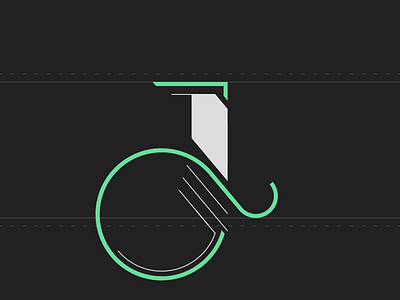 36 Days of Type Day 10 | J 36daysoftype alphabet letter design lettering type design typography