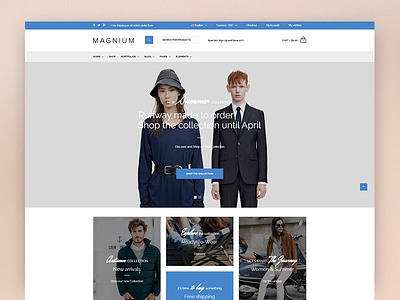 Magnium – Multi-Purpose Premium Responsive Prestashop Theme business catalog ecommerce fast flat magnium modern pagebuilder prestashop theme products smartblog visual composer prestashop