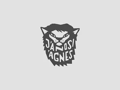 Ágnes Jánosi Logo agnes janosi lion logo stamp