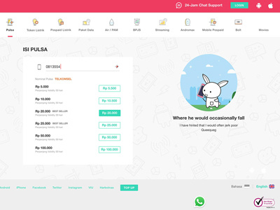 "A" Company UI/UX Design ui ux website