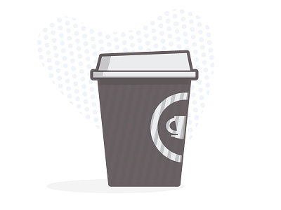 Coffee Cup Fun brown coffee cup