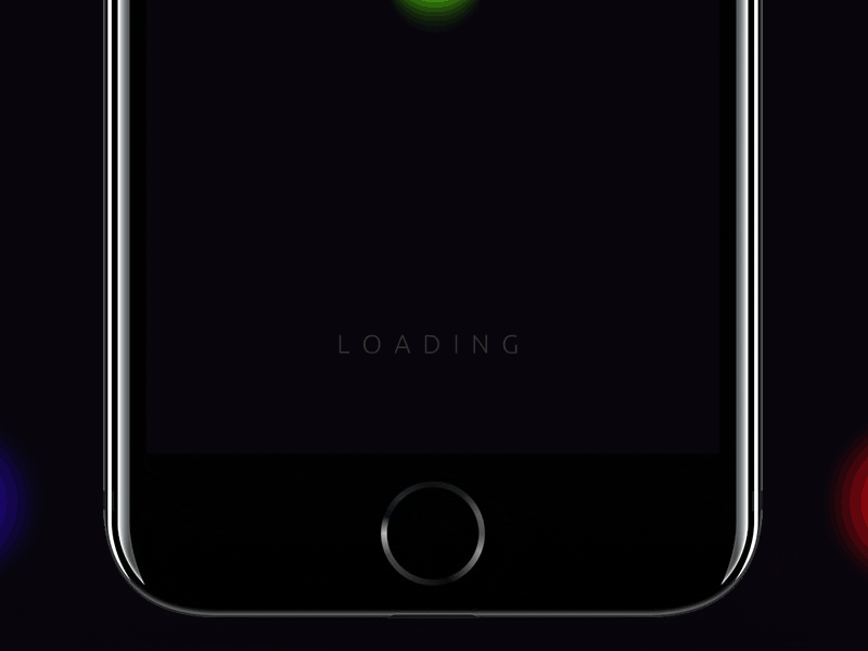 Loading Animation animation colors gif ios iphone mix rgb