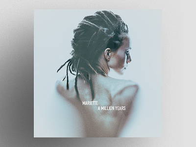 Mariette - A Million Years artwork cover futuristic minimal music single spotify