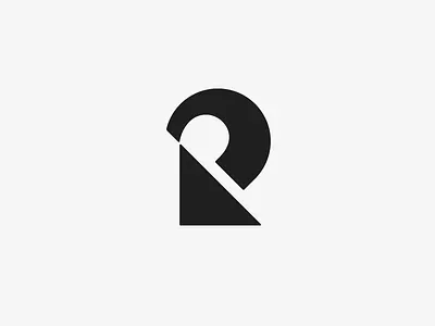 R for return branding design emblem icon identity lettering logo mark monogram r repeat return