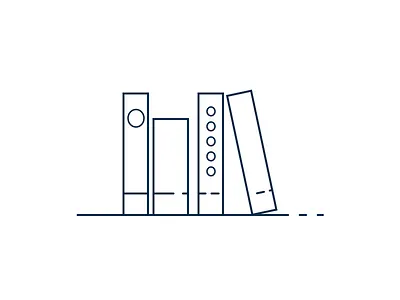 Books book icon lines reading white