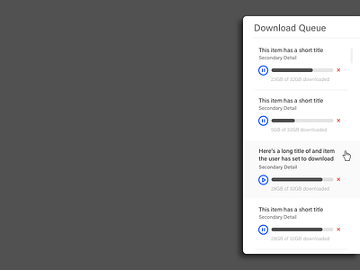 Downloads WIP 2 dashboard download mockup queue ui web wip