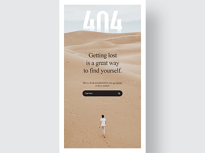 404 404 app error error page interface lost mobile typography ui ux web design website