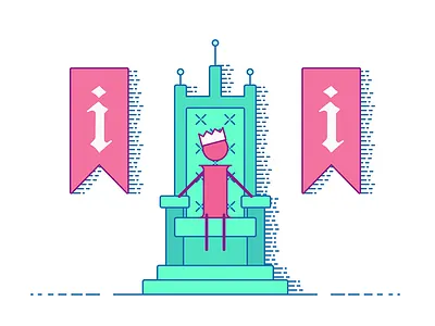 UI design mistake: Information Hierarchy article flat illustration ui vector