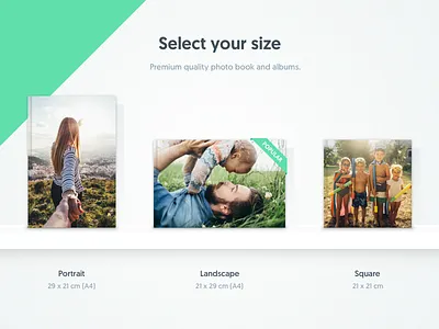 Books album book books clean concept photo ui ux webshop