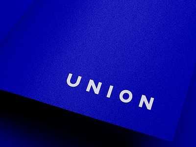 Brand Identity for Union Personal Project brandidentity design graphic graphicdesign lettering logo logotype minimalist stationary typography ui ux