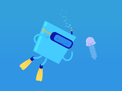 Hydro, the Glass of Water anthropomorphic character conservation contemporary cup cute flat glass kawaii sustainability vector water