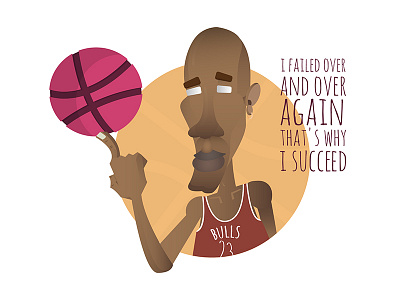 Dribbble Jordan 23 basketball bulls chicago chicago bulls dribbble jordan nba quotes success