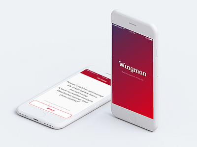 Wingman ios mobile red