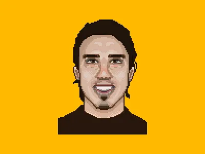 Marc Andre Fleury goalie hockey marc andre fleury nhl pittsburgh pittsburgh penguins pixel pixel art pixel art portrait portrait