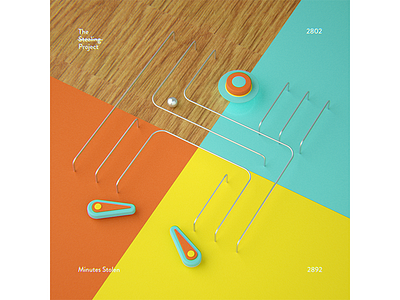 2802 36daysh 36daysoftype abstract design everyday experimental graphic design poster render the stealing project