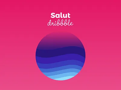 Salut Dribbble ! debuts dribbble firstshot invitation oceanview salut window
