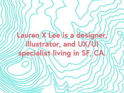 LXL portfolio homepage 3d europa personal portfolio topographical topography website