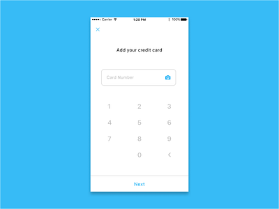 Daily UI #002 — Credit Card Checkout 004 calculator credit card daily ui ios mobile money