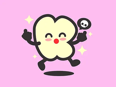 K 36 days of type 36daysoftype custom custom type kawaii type vector