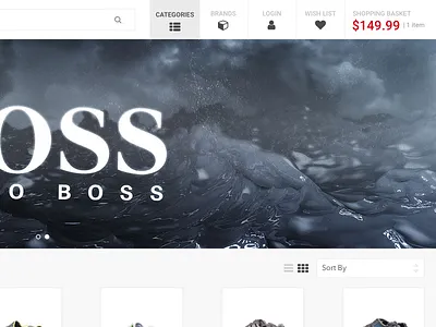 Navigation ecommerce navigation