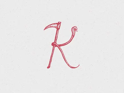 K of Kill 36daysoftype illustration k kill snake