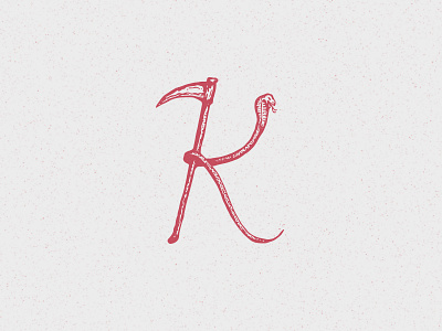 K of Kill 36daysoftype illustration k kill snake