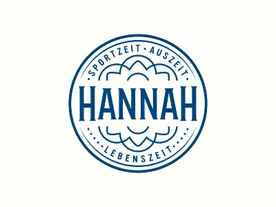 Hannah customtype handlettering lettering logo logotype typography yoga
