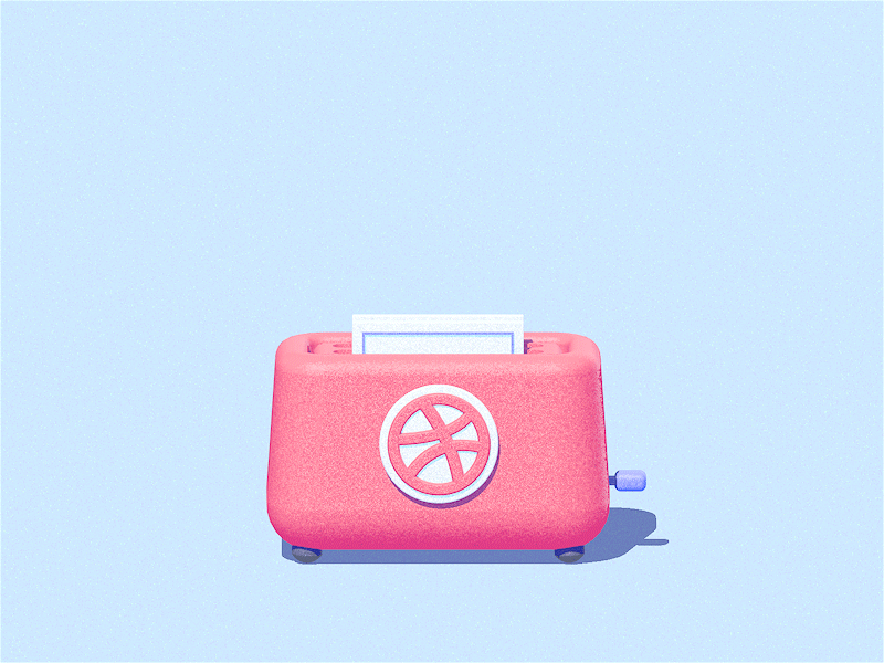 2 Dribbble Invites 3d animation c4d dribbble invite motion