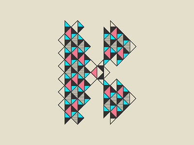 Letter_K 36daysoftype alphabets lettering letterk typography