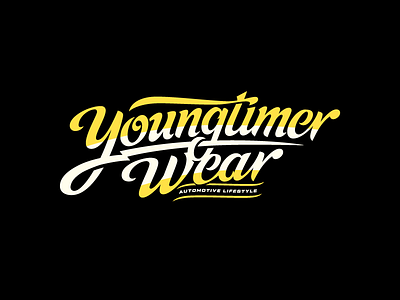 YTW Script automotive classic car lettering oldtimer script vintage youngtimer