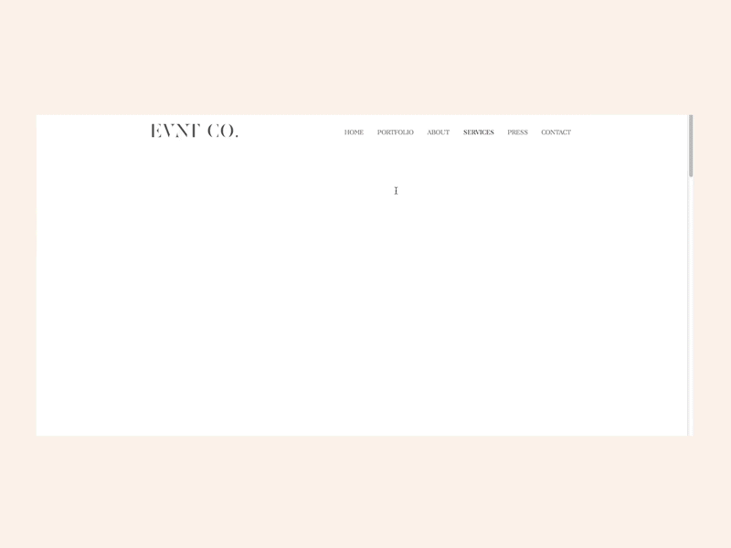 EVNT CO angelosbotsis clean events greece minimal modern uiux web website weddings