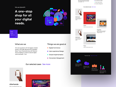 New homepage direction black and white bw design illustrations ux web web design