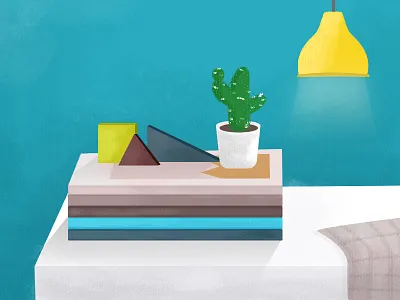 study illustration app book cute flatter geometry study