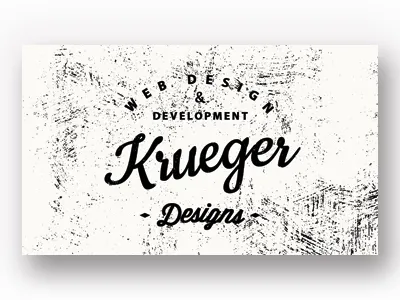 Business Card classic rustic western