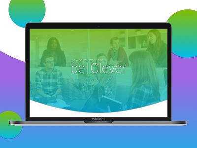 beClever Redesign Project branding uiux webdesign