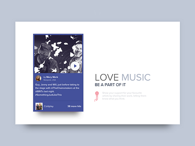 Tenory Music App Homescreen dailyui design flat interface minimal mobile app music sketchapp ui ux vector website
