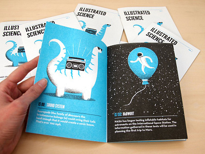 Illustrated Science... the Zine! editorial editorial illustration illustration riso science science illustration zine