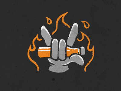 Rock n' Roll Hot Sauce flame hot sauce rock and roll