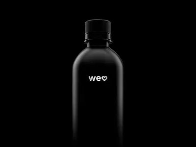Wallpaper for iPhone 6 - welove black bottle photoshop product shadow wallpaper welove white