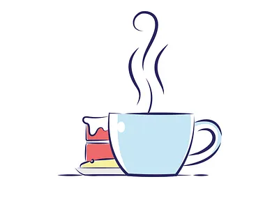 Coffee Illustrations 2d coffee illustrations pastry